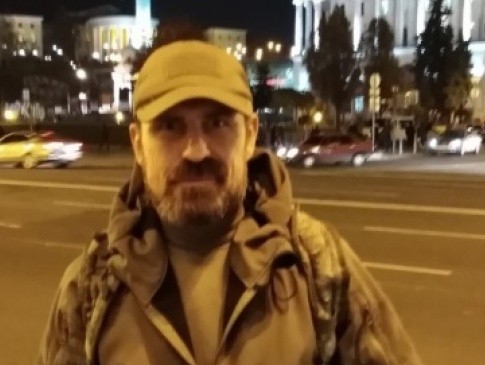 На Майдані ветеран АТО підпалив себе