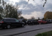Біля Луцька – аварія за участю п’ятьох автомобілів