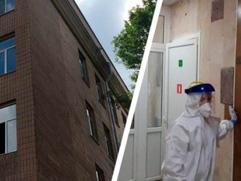 У Харкові з вікна лікарні випав пацієнт з коронавірусом і загинув