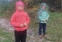 У Києві дід загубив у лісі двох маленьких онуків