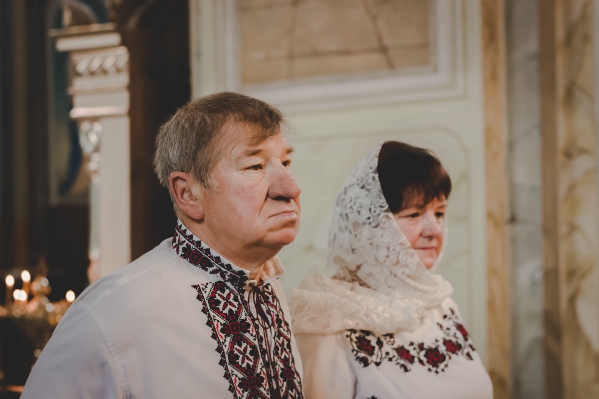 Волинське подружжя обвінчалося після 40 років спільного життя