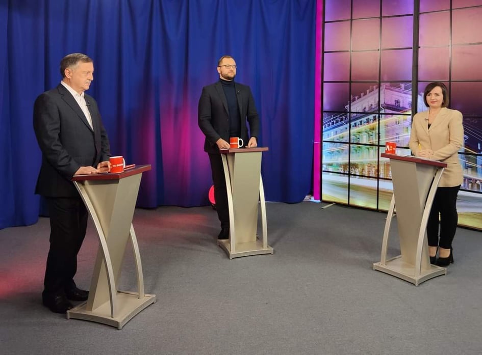Шиба і Поліщук: дебати між кандидатами на крісло мера Луцька ОНЛАЙН