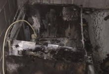 На Волині в квартирі 87-річної жінки загорілася пральна машина
