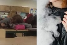 У Рівному школярки курили прямо під час уроку