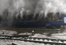 На Полтавщині у вагоні потяга згоріли двоє людей