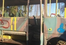 На Волині невідомі понищили автобус учасників АТО
