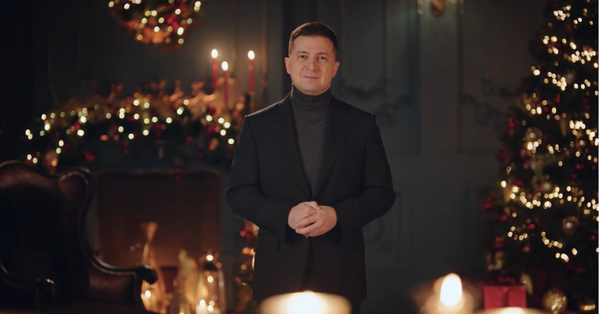 Зеленський привітав українські родини зі Святвечором та Різдвом