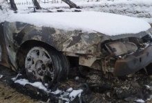 Біля Луцька вибухнуло авто