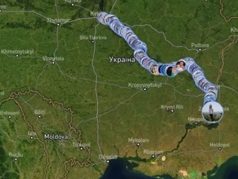 Станьте частиною віртуального ланцюга єдності до Дня Соборності України