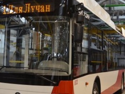 У Луцьку чотири нові тролейбуси вийшли на маршрути