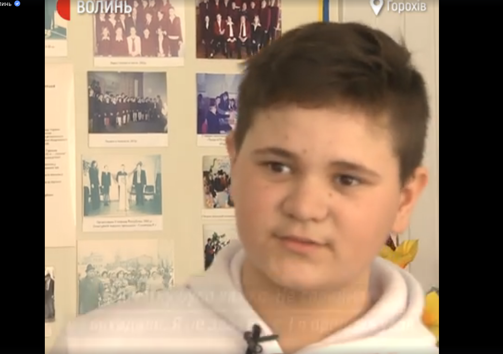 Школяр з Волині записав реп до ювілею Лесі Українки