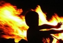 На Вінниччині 4-річний малюк закрився в туалеті і підпалив себе