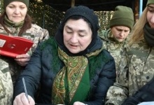 Жінок волинської бригади на передовій привітала відома українська письменниця