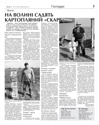 Сторінка № 9 | Газета «ВІСНИК+К» № 11 (1303)