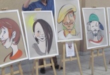 Волинський художник представив власну виставку карикатур