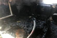 На Волині рятувальники гасили палаючий будинок