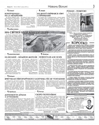 Сторінка № 3 | Газета «ВІСНИК+К» № 14 (1306)