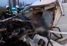 На Миколаївщині загинув водій буса, який перевозив померлих від коронавірусу
