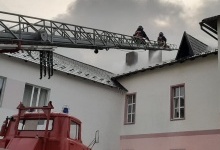 Загорілася «коронавірусна» лікарня: людей евакуювали