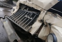 У Луцьку аварія за участі двох вантажівок