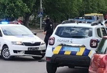 У Луцьку авто патрульних потрапило в ДТП