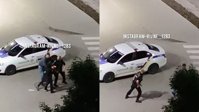 У Рівному чоловік влаштував бійку з поліцейськими