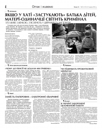 Сторінка № 4 | Газета «ВІСНИК+К» № 23 (1315)