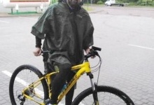 Посадовець приїхав на роботу з Луцька в Ковель велосипедом