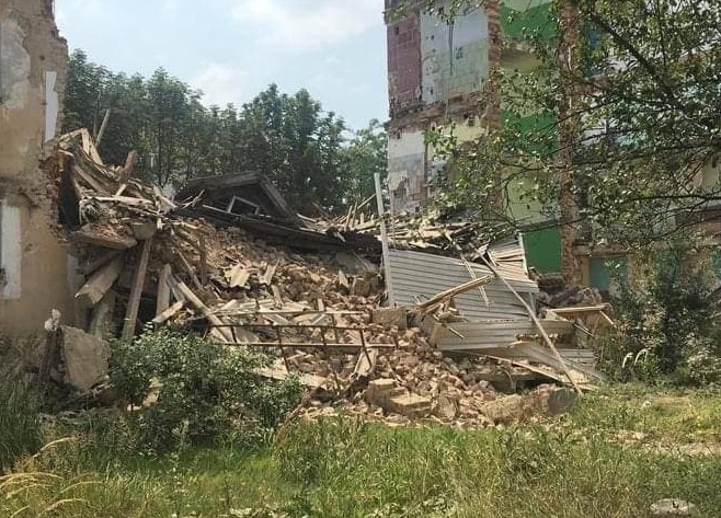 На Львівщині повторно обвалився будинок, де загинули люди