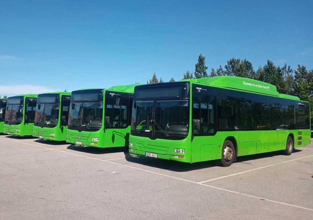 Луцьком їздитимуть нові зелені автобуси