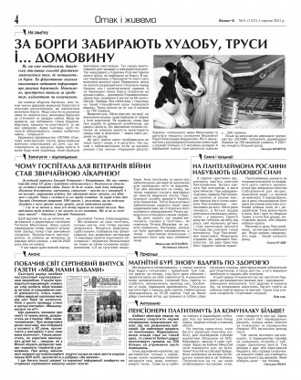 Сторінка № 4 | Газета «ВІСНИК+К» № 31 (1323)