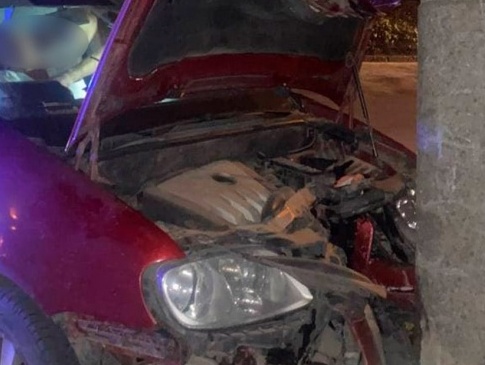 У Луцьку вночі п'яний водій влаштував аварію