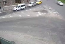Показали відео потрійної ДТП у Луцьку