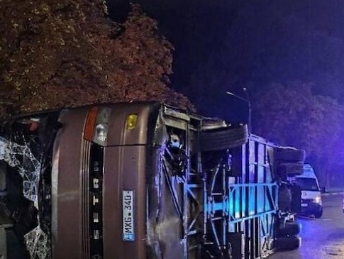 У столиці перекинувся автобус «Кишинів-Москва»: 18 постраждалих
