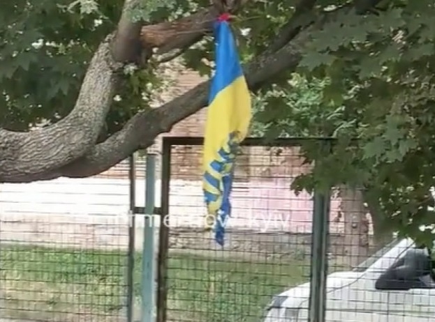 У столиці 12-річні діти спалили прапор України