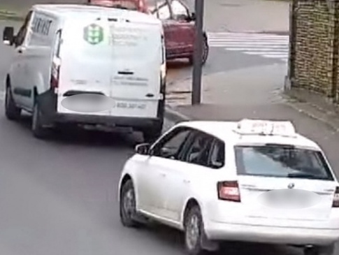 У Луцьку оштрафували водія, який не пропустив пішохода