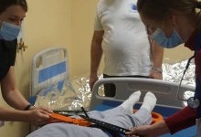 У Луцьку в лікарні медиків вчать надавати допомогу по-європейськи