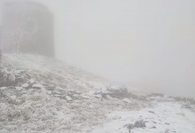 У Карпатах пішов перший сніг