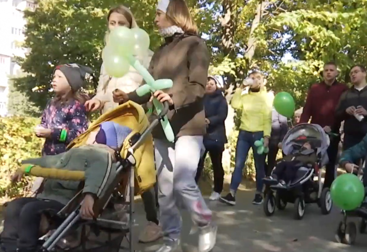 Лучани пройшлись вулицями міста на підтримку дітей з ДЦП