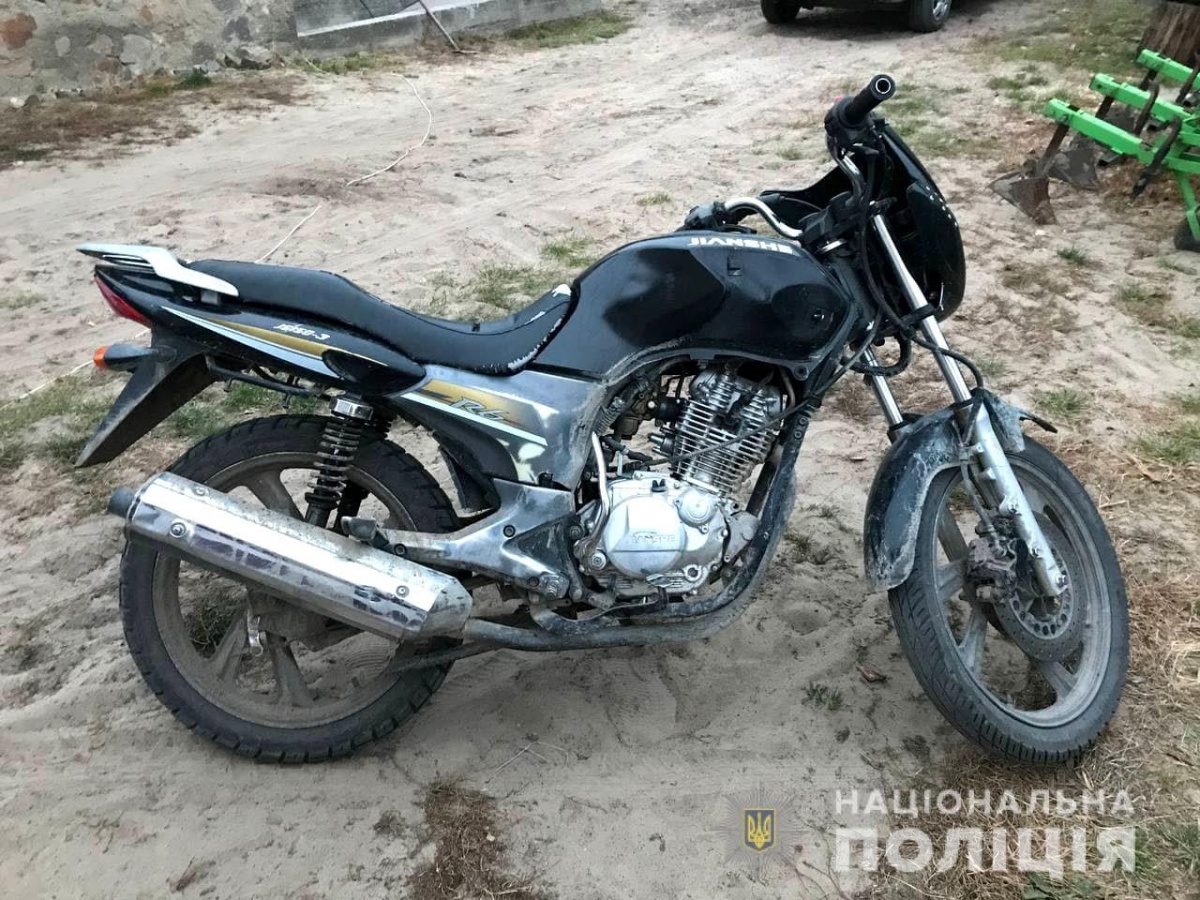 На Рівненщині мотоцикліст збив дитину