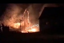 Біля Луцька на території школи сталася пожежа