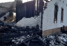 На Волині згорів будинок у сім'ї із 6 дітьми