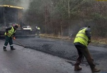 На Волині ремонтують дорогу на Львівщину