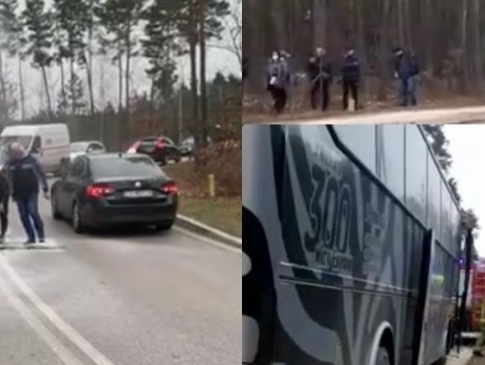 У Польщі загорівся автобус із волинськими заробітчанами