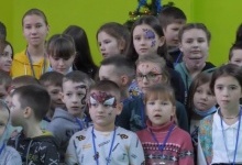 У Луцьку волонтери влаштували свято для дітей «Небесного легіону»