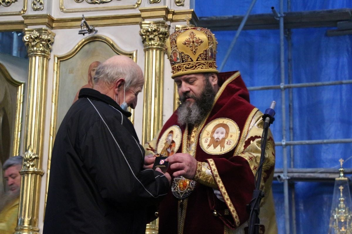 Волинянин отримав церковну нагороду за відновлення зруйнованого храму