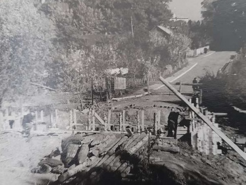 Показали раритетні фото будівництва мосту у Луцьку
