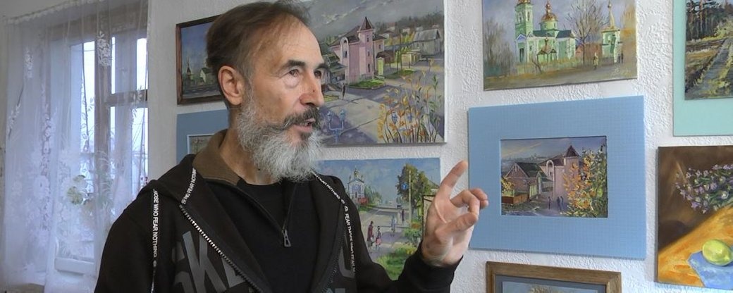 Художник з Волині пише серію картин про рідне місто