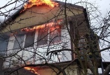 У місті на Волині спалахнув житловий будинок
