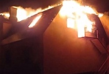 У селі на Волині загорівся молитовний будинок